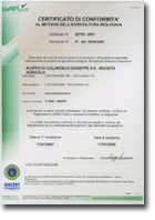 Certificato di Conformit BioAgricert